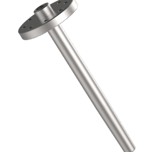 taper thermowell with flange