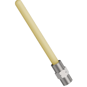 thermowell with ceramic tube